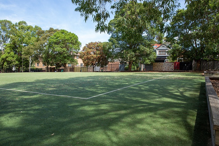 Photo of astro turf playground